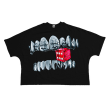 Load image into Gallery viewer, Chrome Dice Streetwear Cropped Boxy Tee Cotton 280 GSM Lightweight Casual Top