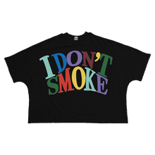 Load image into Gallery viewer, I Dont Smoke Streetwear Cropped Boxy Tee Unisex Cotton 280GSM Heavyweight Cotton Tee
