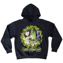 Load image into Gallery viewer, Hazard Streetwear Hoodie Black Cropped 400GSM Streetwear Graphic Y2K Unisex Cotton
